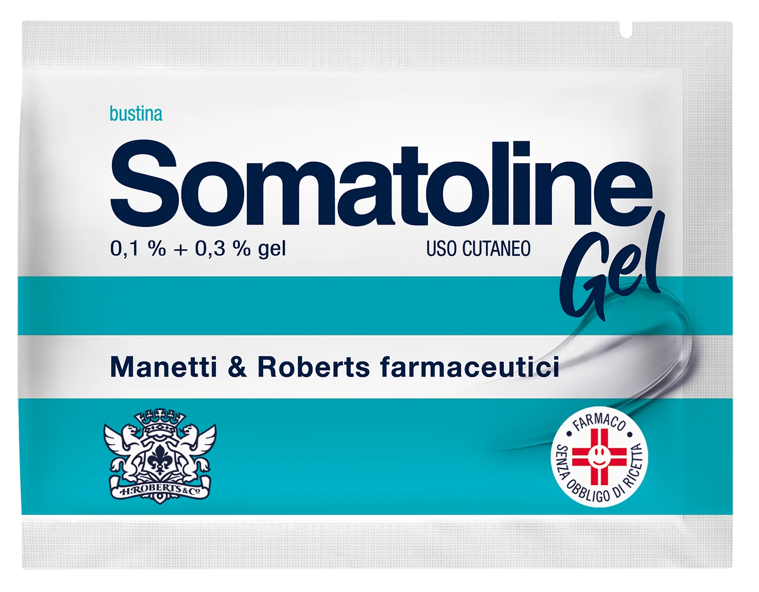 Somatoline Gel 30 Bustine 10 G 0,1% + 0,3% Trattamento Gambe Anticellulite