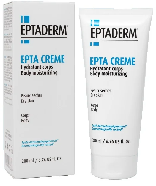 Eptaderm Crema Idratante Corpo 200 ml Azione Emolliente e Idratante