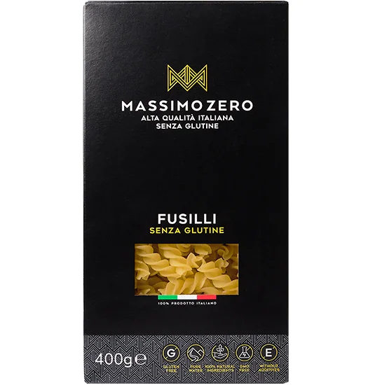 MASSIMO ZERO FUSILLI PASTA SENZA GLUTINE 400 G