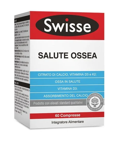 SWISSE SALUTE OSSEA INTEGRATORE DI CALCIO 60 COMPRESSE