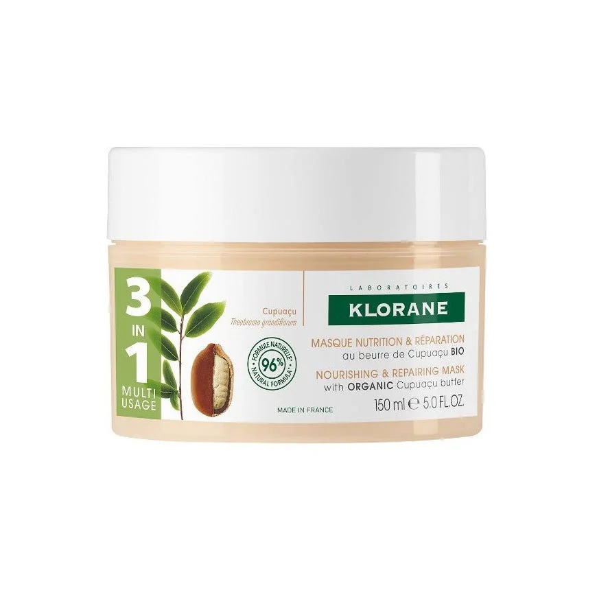 KLORANE MASCHERA AL BURRO DI CUPUACU BIO RISTRUTTURANTE 150 ML