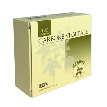 ZETAVIS CARBONE VEGETALE INTEGRATORE 40 COMPRESSE