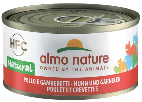 ALMO NATURE CAT POLLO GAMBERI 70G