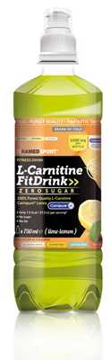 NAMED SPORT L-CARNITINE FIT DRINK LIMONE BEVANDA RINFRESCANTE PER SPORTIVI 500 ML