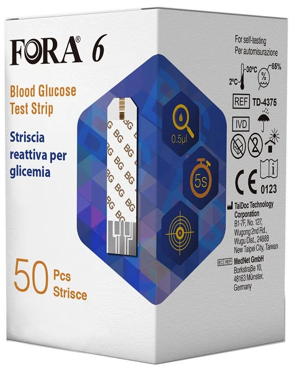 FORA 6 STR.GLICEMIA 50