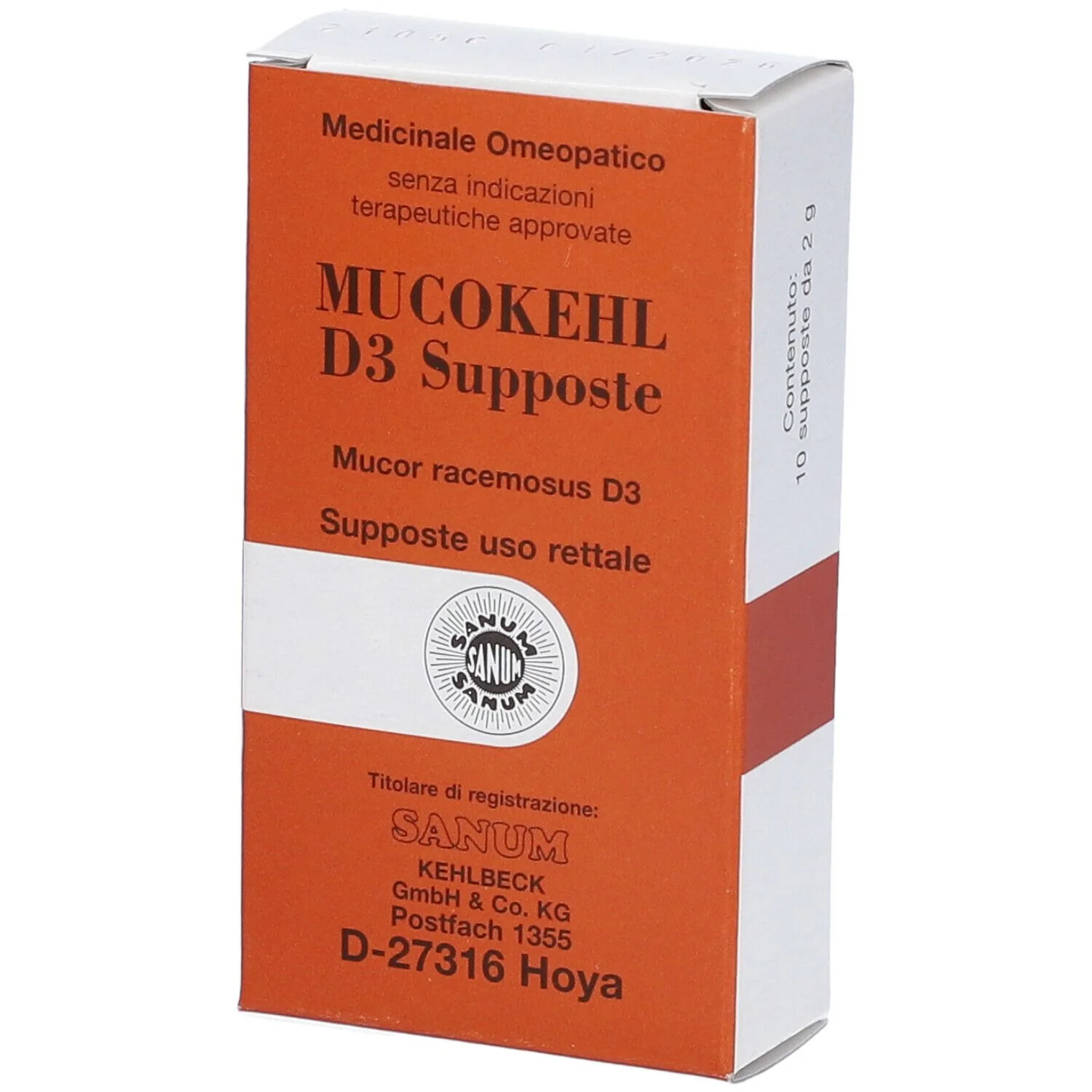 MUCOKEHL D3 10SUPP SANUM