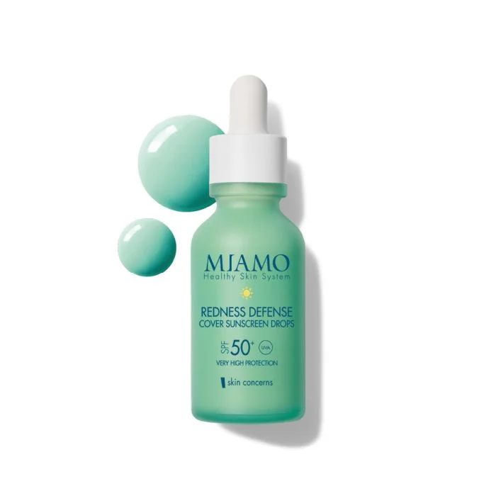 MIAMO REDNESS DEFENSE COVER SUNSCREEN DROPS SPF 50+ 30 ML