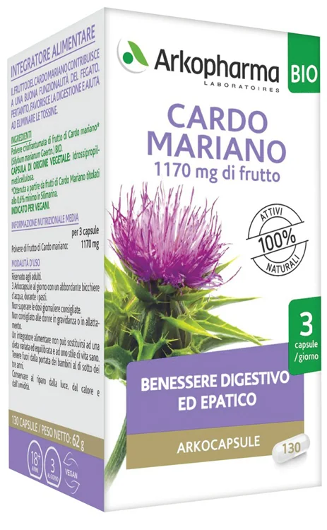 ARKOPHARMA CARDO MARIANO 130 CAPSULE