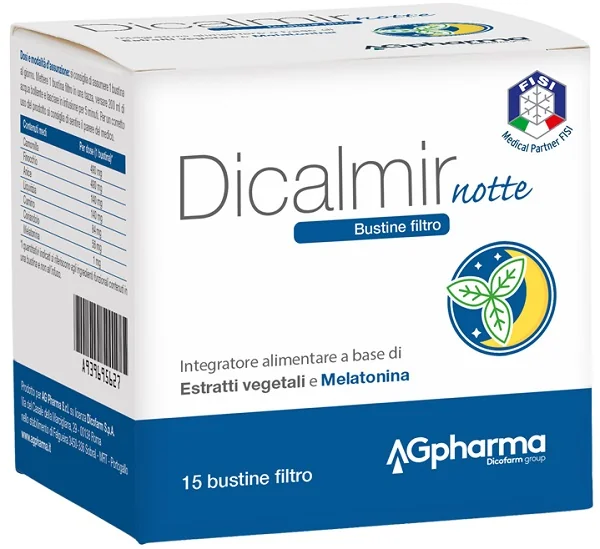 DICALMIR NOTTE INTEGRATORE DIGESTIVO E RILASSANTE 15 BUSTINE