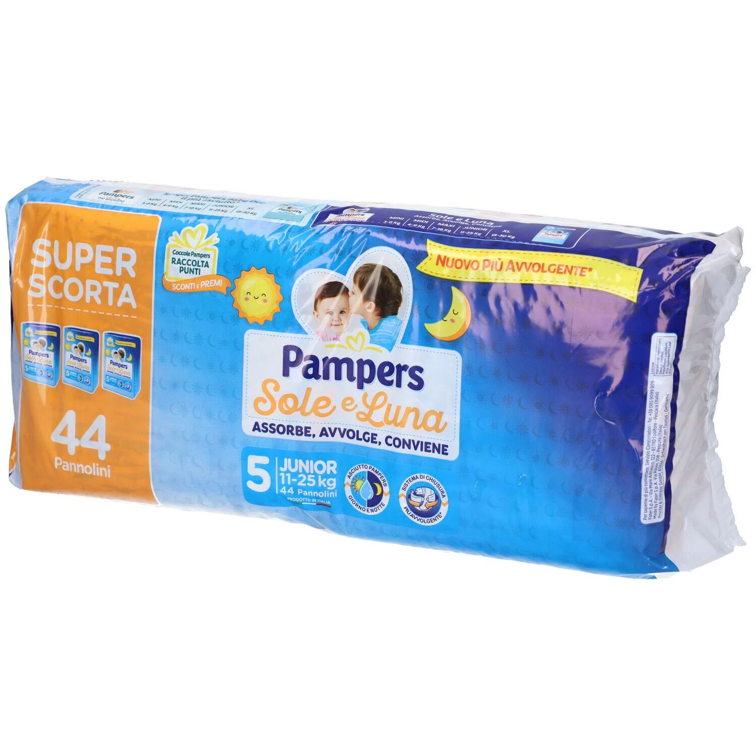 PAMPERS SL TRIO JUNIOR 44PZ