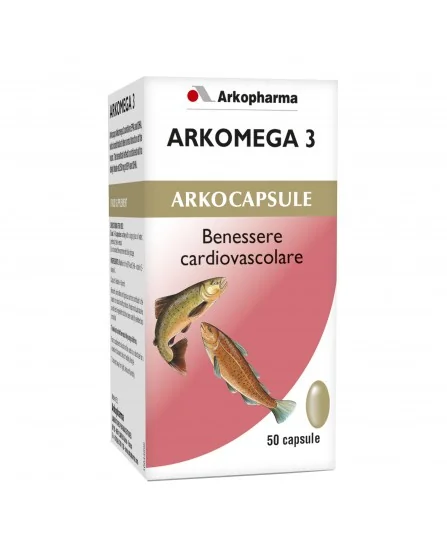 ARKOPHARMA ARKOMEGA 3 COLESTEROLO 50 CAPSULE