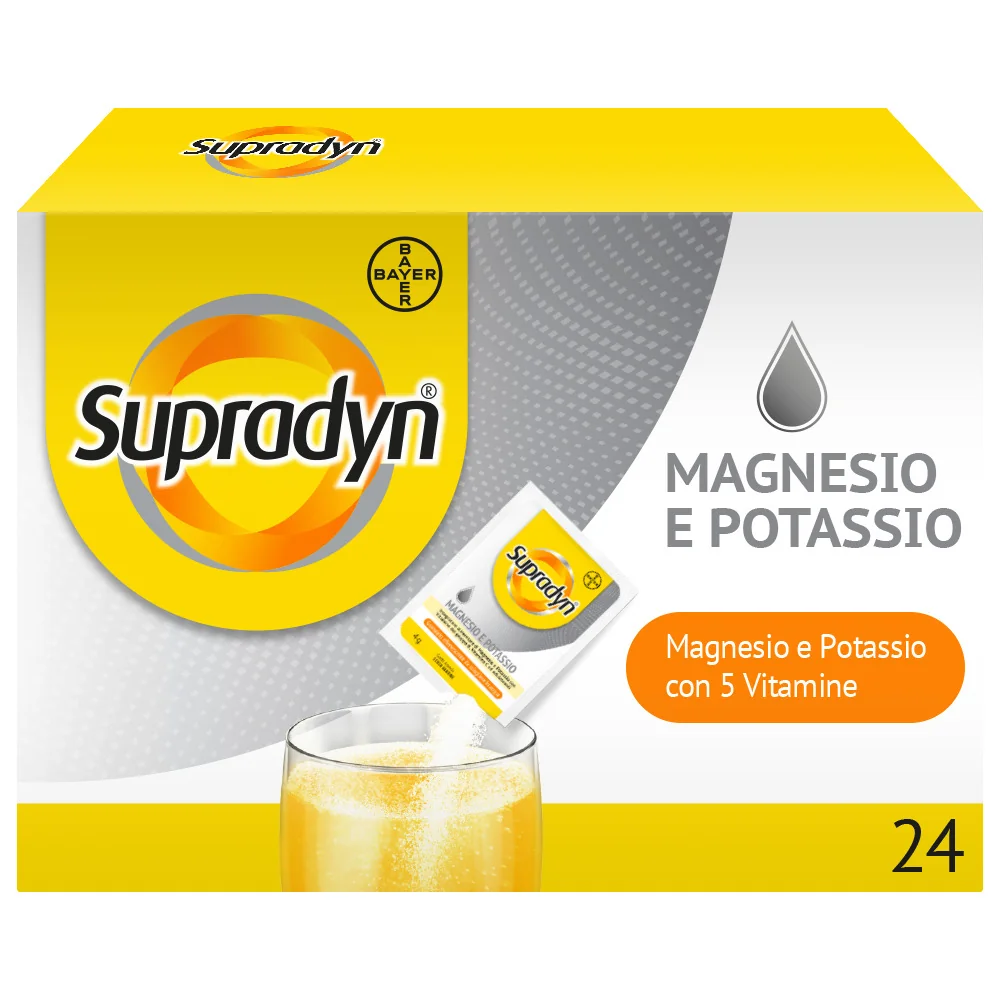 SUPRADYN MAGNESIO E POTASSIO INTEGRATORE  24 BUSTINE