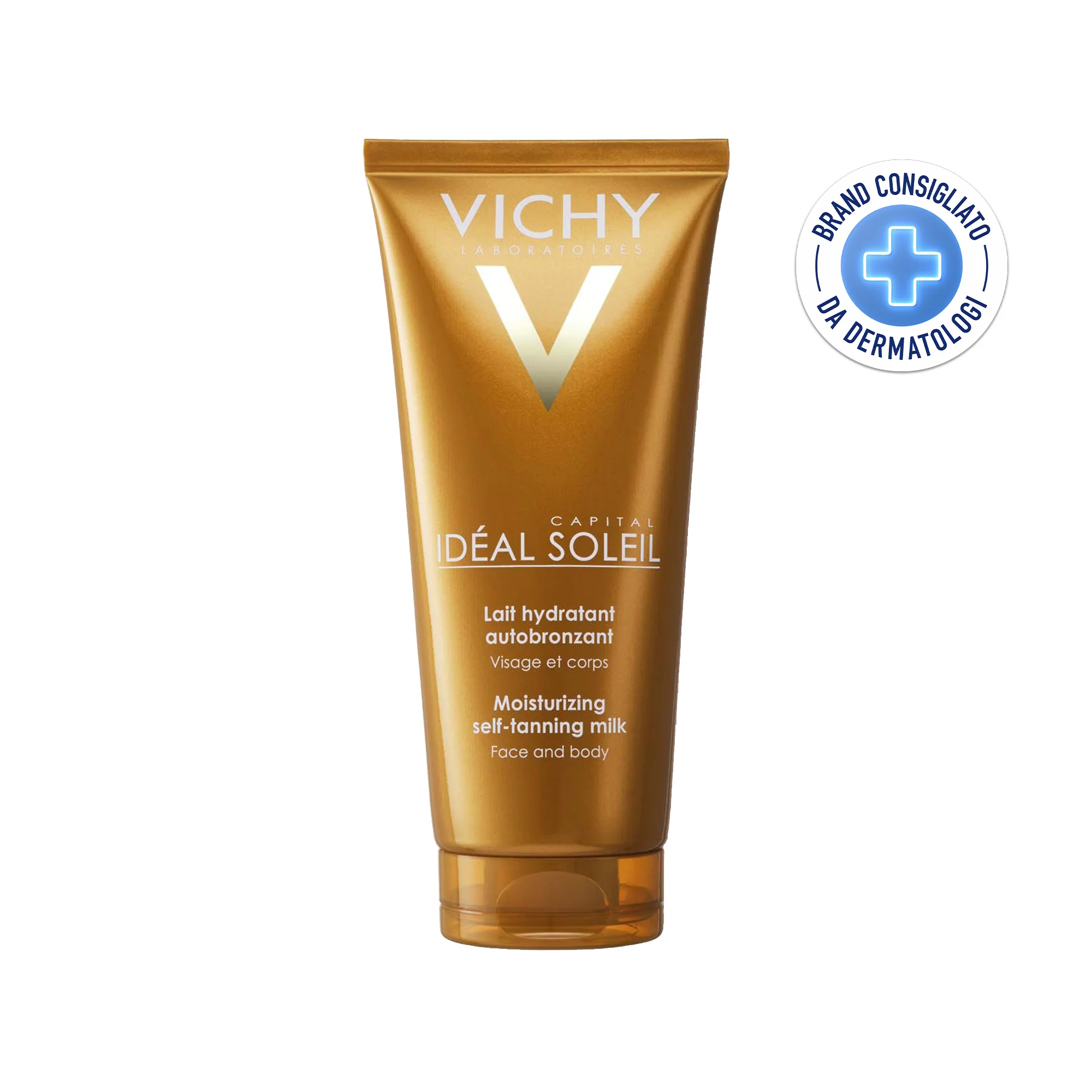 Vichy Ideal Soleil Autoabbronzante 100 ml per Viso e Corpo