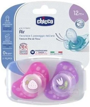 CHICCO SUCCHIETTO AIR GIRL SILICONE 16-36 2 PEZZI