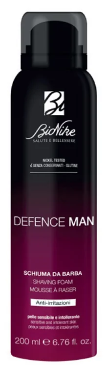 BIONIKE DEFENCE MAN SAFE SHAVE SCHIUMA BARBA ANTI-IRRITAZIONI 200 ML