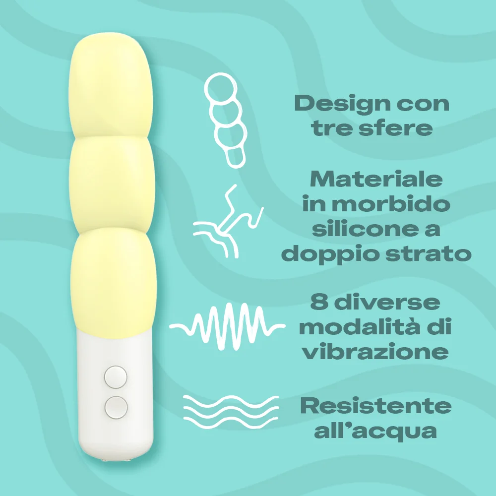 Soft Yellow Sorbetto Oh Vibratore Stimolante