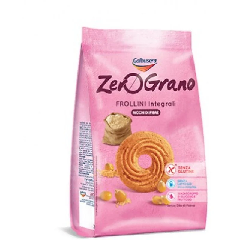 GALBUSERA ZEROGRANO FROLLINI INTEGRALI SENZA GLUTINE 220 G