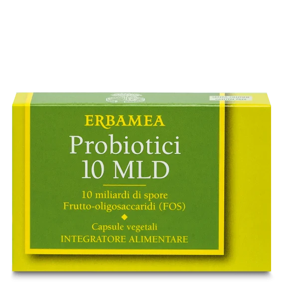 ERBAMEA PROBIOTICI 10 MILIARDI 24 CAPSULE VEGETALI