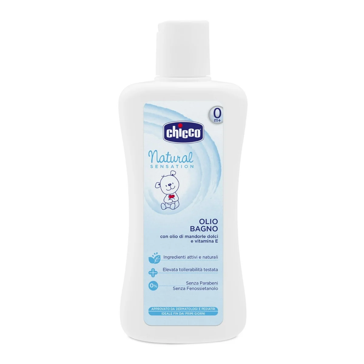 Chicco Natural Sensation Olio Bagno 200 Ml 200 ml