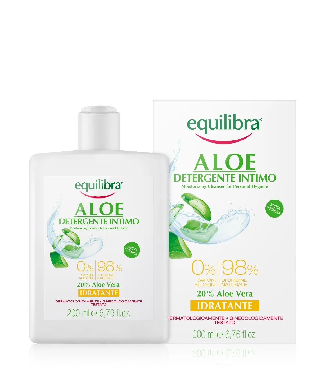 EQUILIBRA ALOE DETERGENTE INTIMO IDRATANTE 200 ML