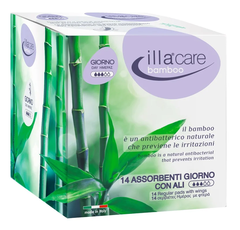 ILLA CARE BAMBOO GIORNO 14PZ