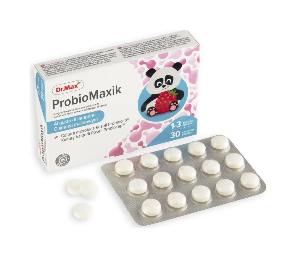 Dr.Max Probiomaxik Kids 30 compresse Probiotici per bambini