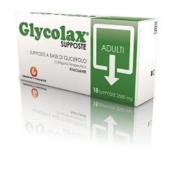 GLYCOLAX TRANSITO INTESTINALE 18 SUPPOSTE