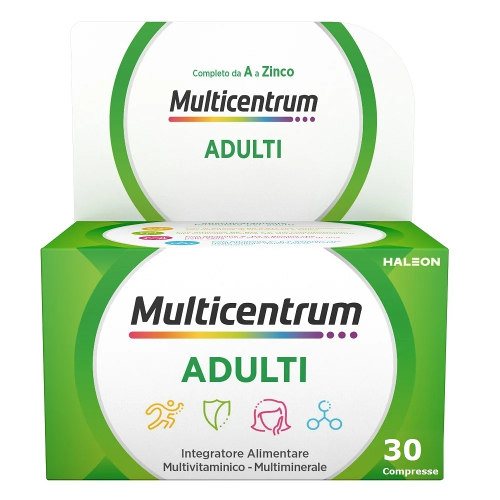 MULTICENTRUM ADULTI 30 COMPRESSE