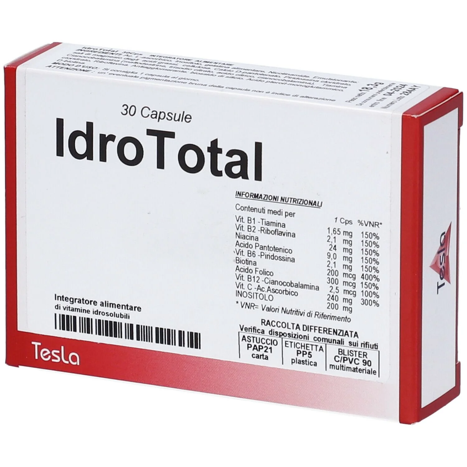 Idrototal 30 Capsule 