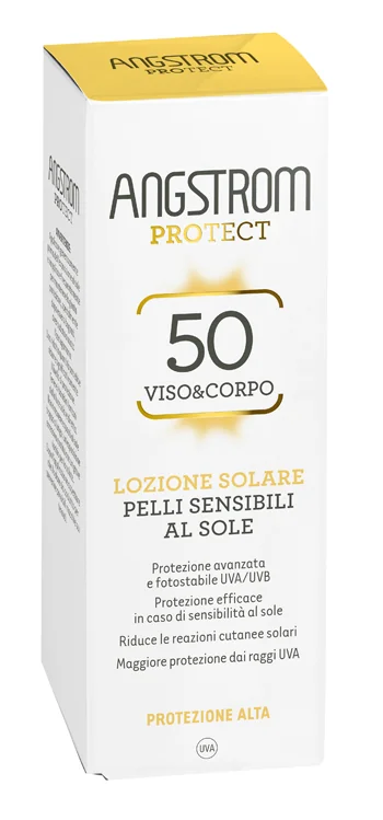 ANGSTROM LOZIONE SOLARE PELLI SENSIBILI AL SOLE SPF 50 100 ML