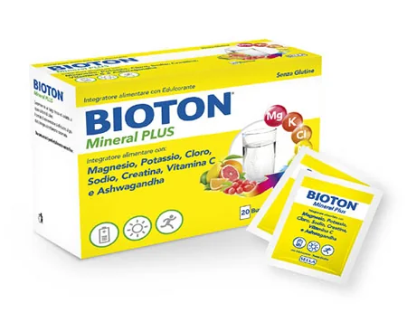 BIOTON MINERAL PLUS INTEGRATORE SALI MINERALI 20 BUSTINE