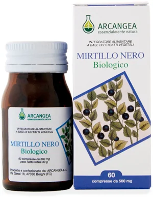 MIRTILLO NERO BIOLOGICO 60CPR