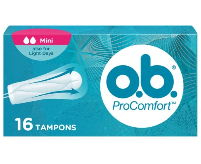 O.B. PROCOMFORT MINI 16 ASSORBENTI INTERNI