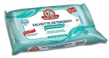 SANO E BELLO SALV DETERGENTI MUSCHIO BIANCO 50 PZ