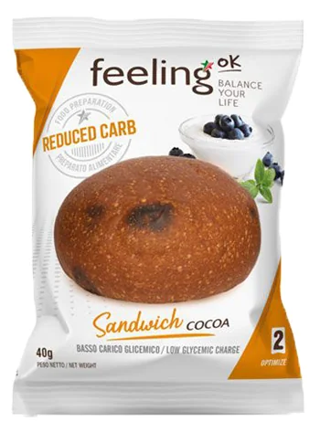 FEELING OK SANDWICH COCOA OPTIMIZE 40 G