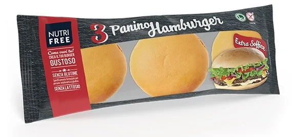 NUTRIFREE PANINO HAMBURGER 110 G