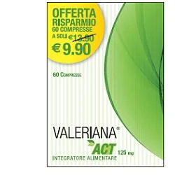 VALERIANA ACT INTEGRATORE BENESSERE MENTALE 60 CAPSULE