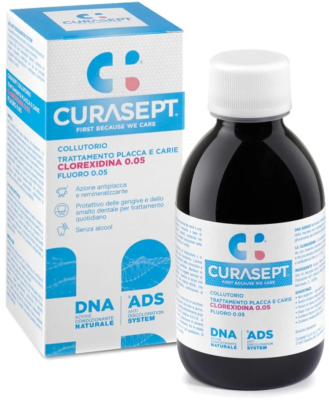 CURASEPT ADS DNA CLOREXIDINA 0.05 COLLUTORIO 200 ML