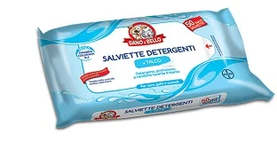 SANO E BELLO SALVIETTE DETERGENTI AL TALCO 50 PZ