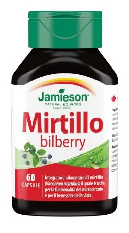 JAMIESON MIRTILLO BILBERRY 60 CAPSULE