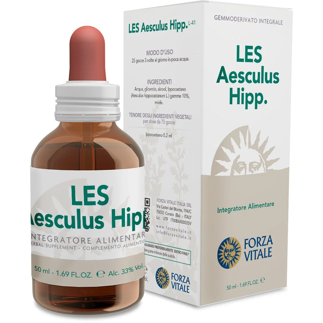 Les Aesculus Hippocastanum50 ml 