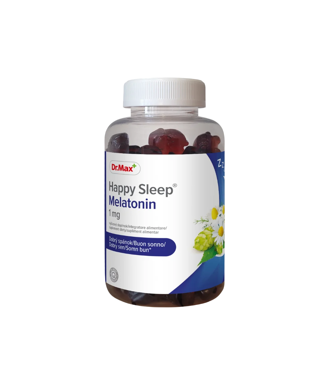 DR. MAX HAPPY SLEEP MELATON 60 GUMMIES