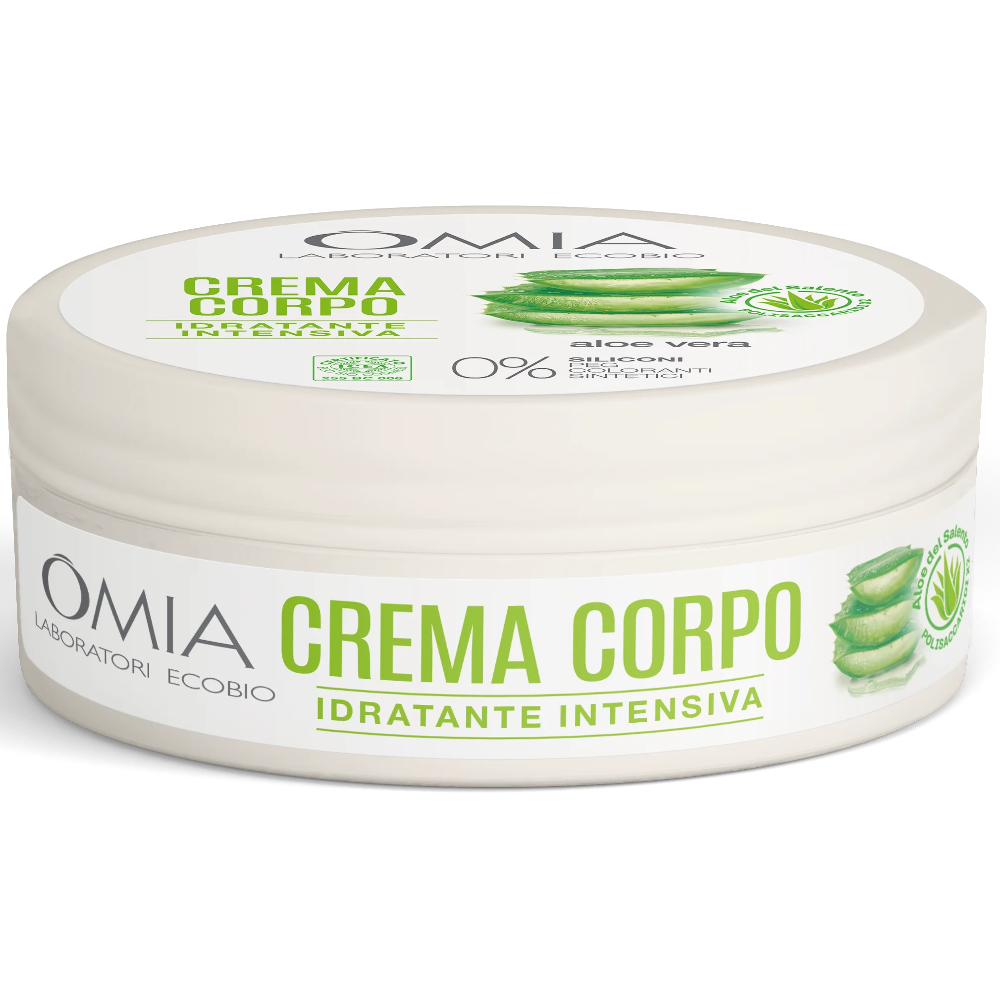 OMIA CREMA CORPO IDRATANTE CON ALOE DEL SALENTO GIARA 150 ML