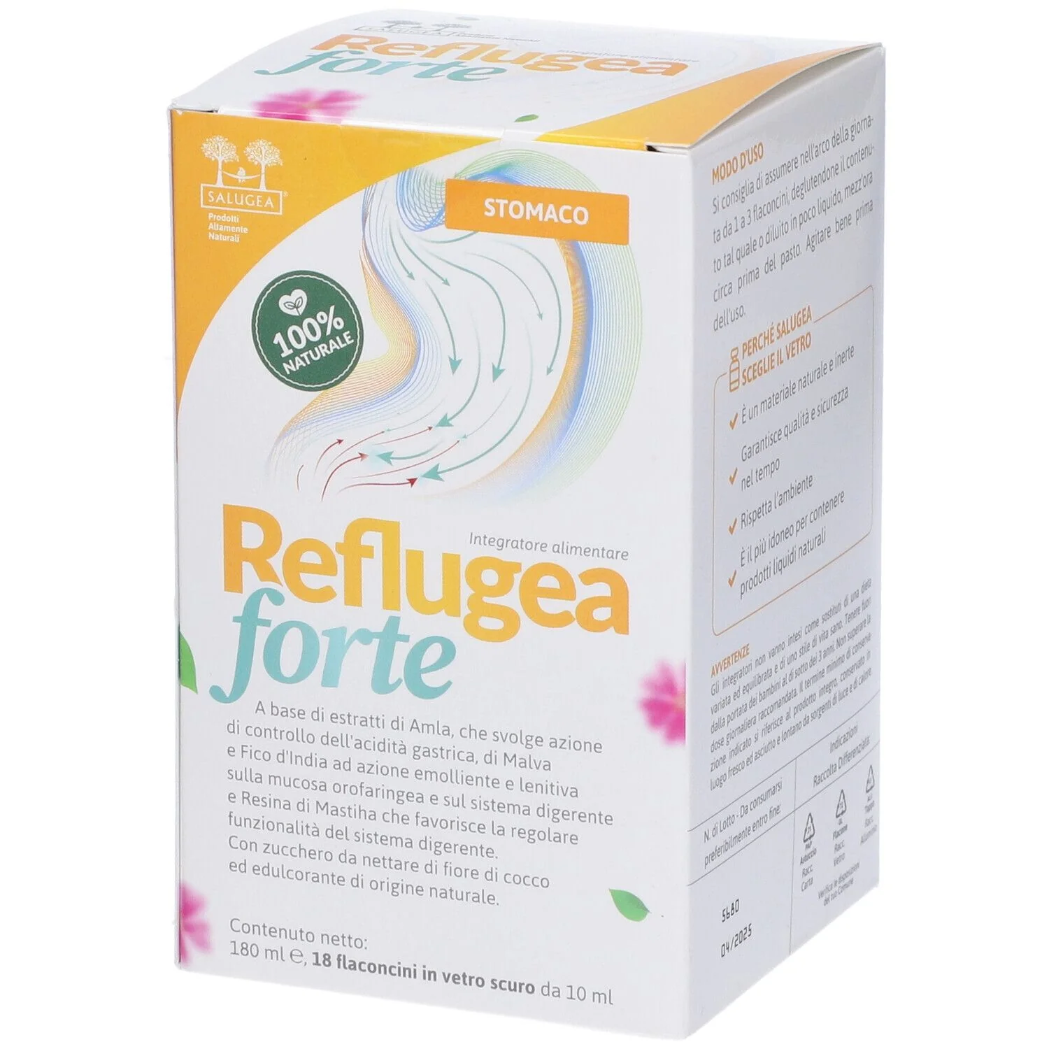 SALUGEA REFLUGEA FORTE 18 FLACONCINI DA 10 ML