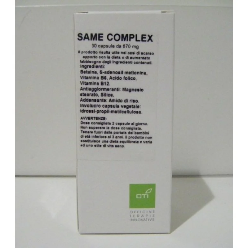 Oti Same Complex Integratore 30 Capsule 