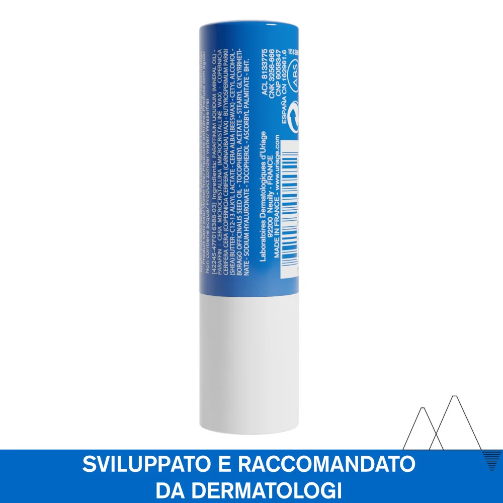 Uriage Xèmose Stick Labbra Idratante Senza Profumo 4 g 