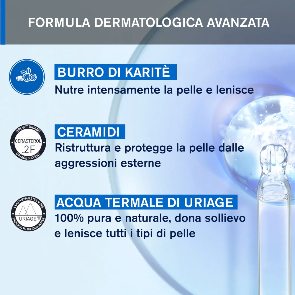 Uriage Xèmose Syndet Detergente Delicato Pelle Secca 200 ml 