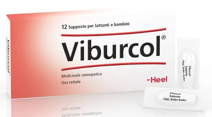 GUNA-HEEL VIBURCOL MEDICINALE OMEOPATICO LATTANTI E BAMBINI 12 SUPPOSTE