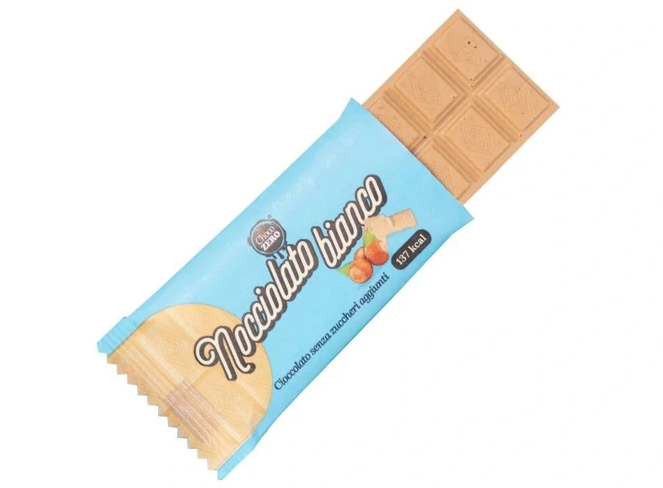 CHOCO ZERO TAVOLETTA NOCCIOLATO BIANCO 25 G