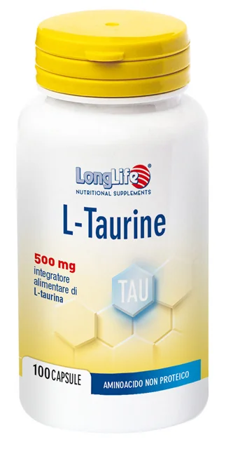 LONGLIFE LTAURINE 500MG 100CPS